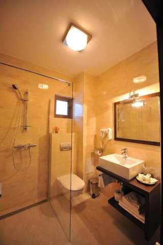 Курортные отели Complex Cochet Буштени Double Room with Free Pool Access - Vila 4-27